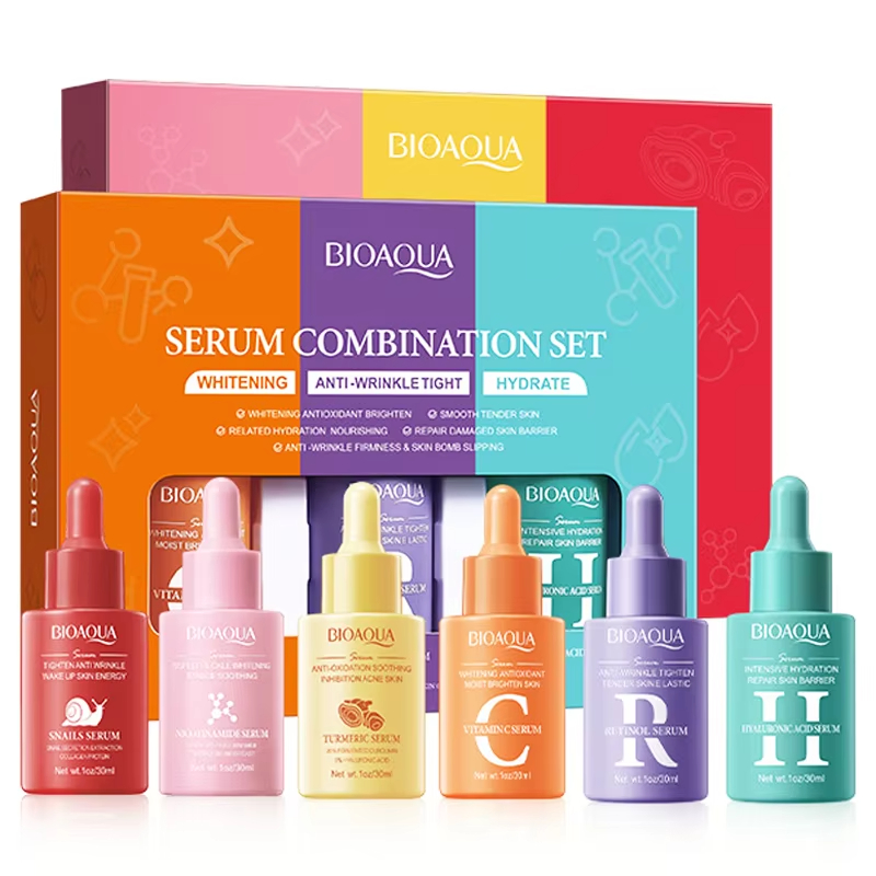 3pcs/set BIOAQUA Vitamin C Ret - The Ordinary Serum Hyaluronic Acid review and price
