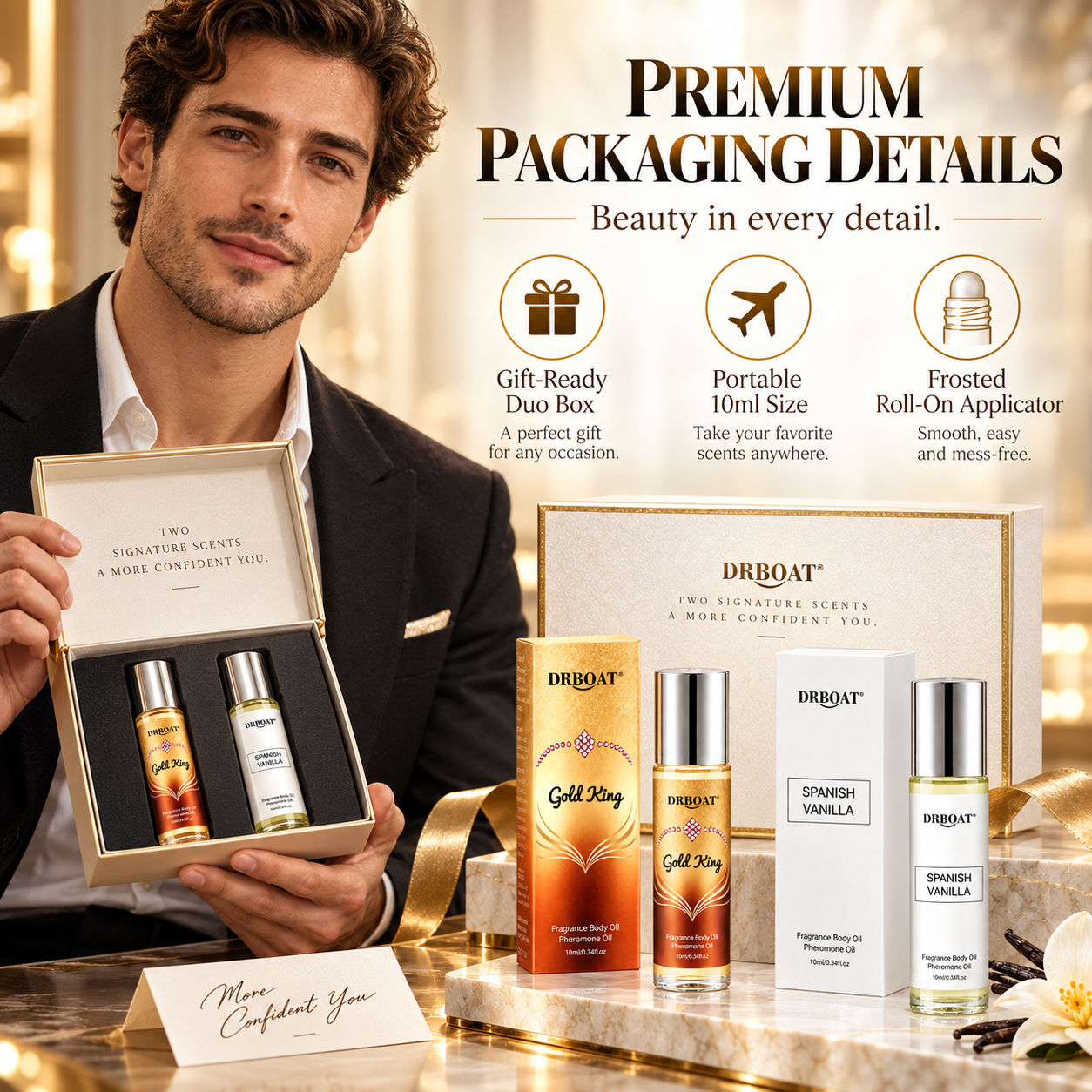 Men Duo Roll-on Perfume Oil Ki - Perfume Fragrance Oil review and price