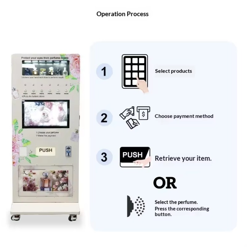 Perfume Spray Vending Machine  - Perfume Fragrance Sale review and price