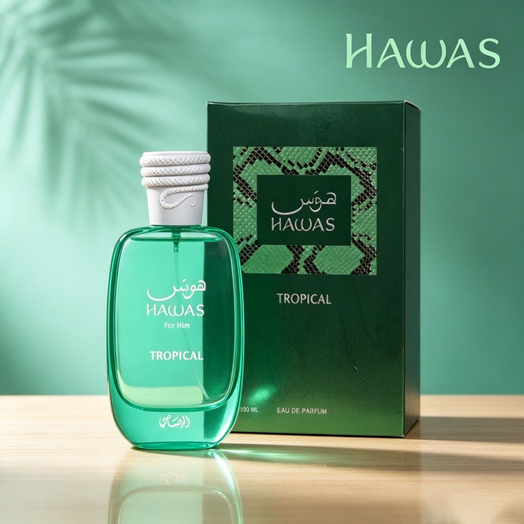 Hawas Tropical by Rasasi Men's - Perfume Alcohol Fragrance review and price