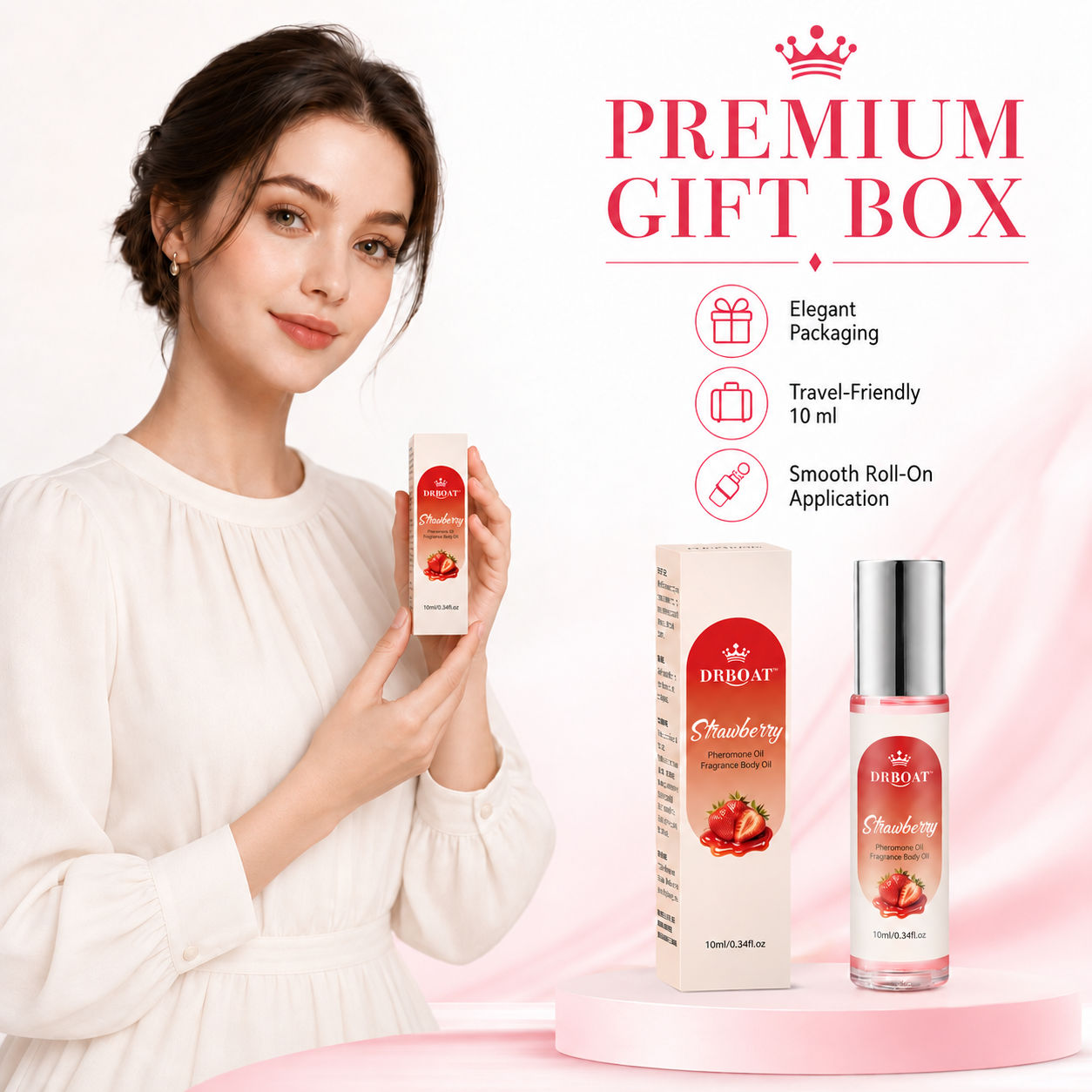 Strawberry Roll-On Perfume Oil - Perfume Fragrance Oil review and price